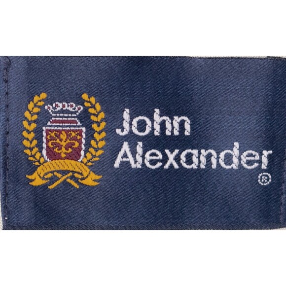 VTG John Alexander Herringbone Blazer Sport Coat Casual Jacket Size 38R 2-Button - Picture 13 of 13